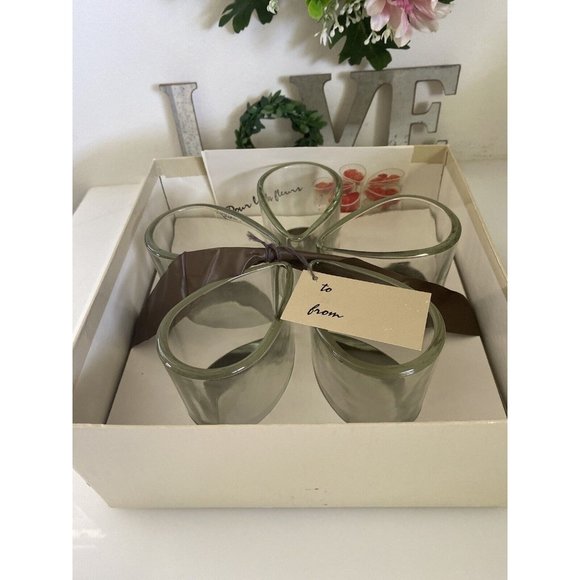 Mid Century Vintage John Curran for Ellen Rogin 5 Glass Vessels Pour Les Fleurs - Picture 1 of 16
